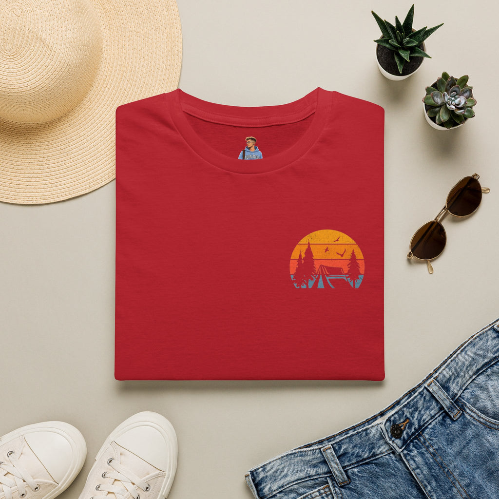 Unisex Softstyle T-Shirt - 'I'd Rather Be Camping' Adventure Tee