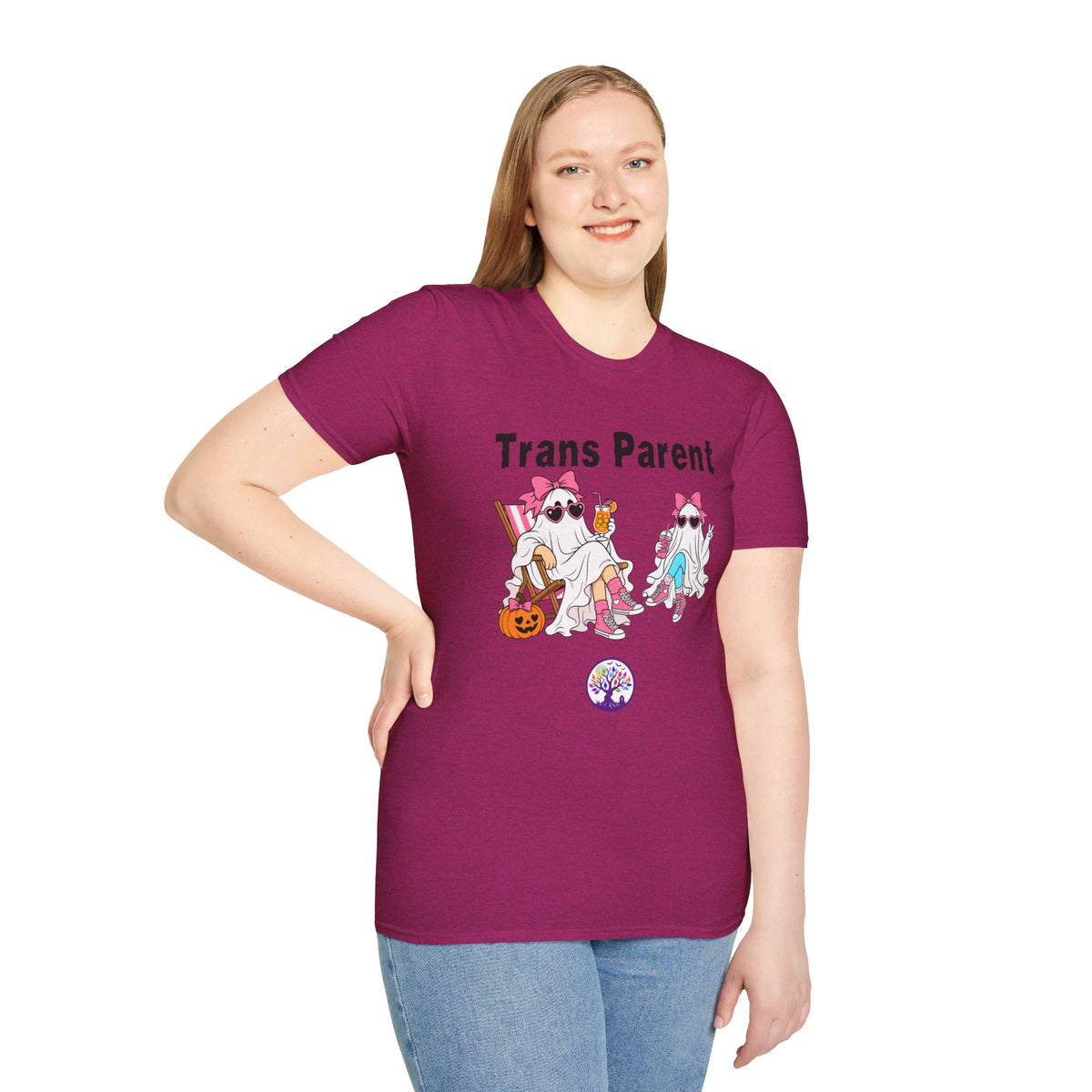 Trans Parent 1 Halloween Pride Tree Las Vegas T-Shirt