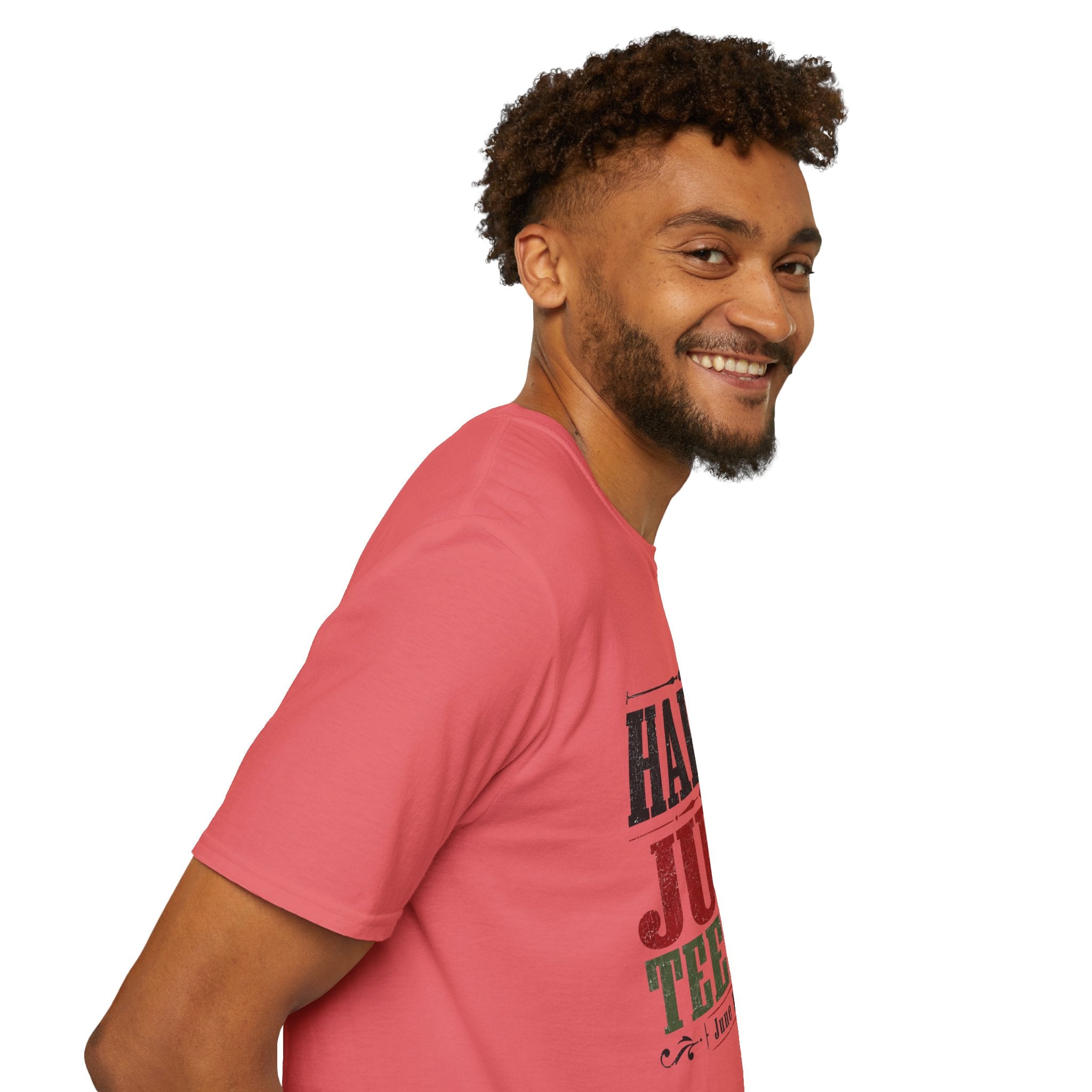 Juneteenth T-Shirt — "Happy Juneteenth" Celebration Tee