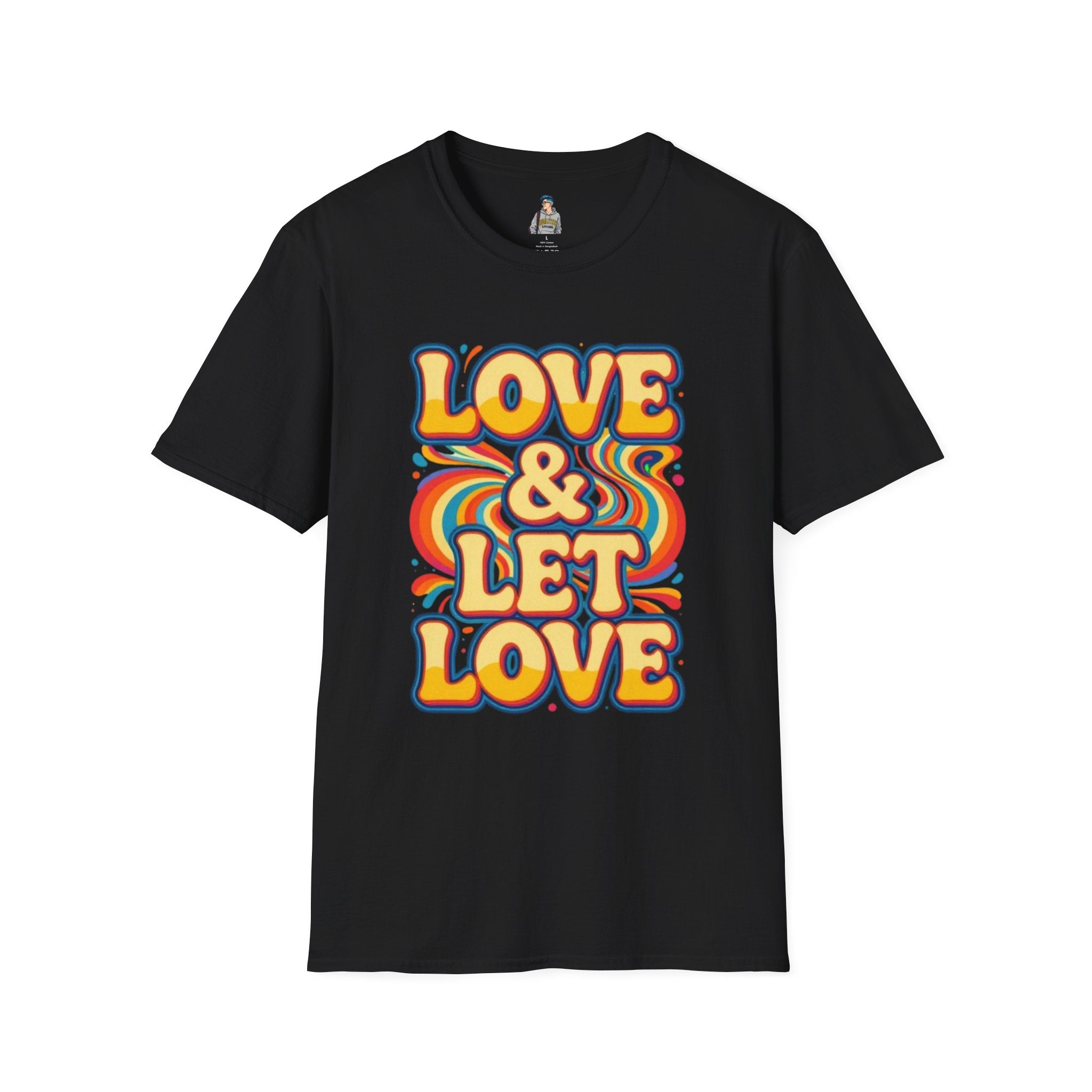 Love & Let Love Retro T-Shirt