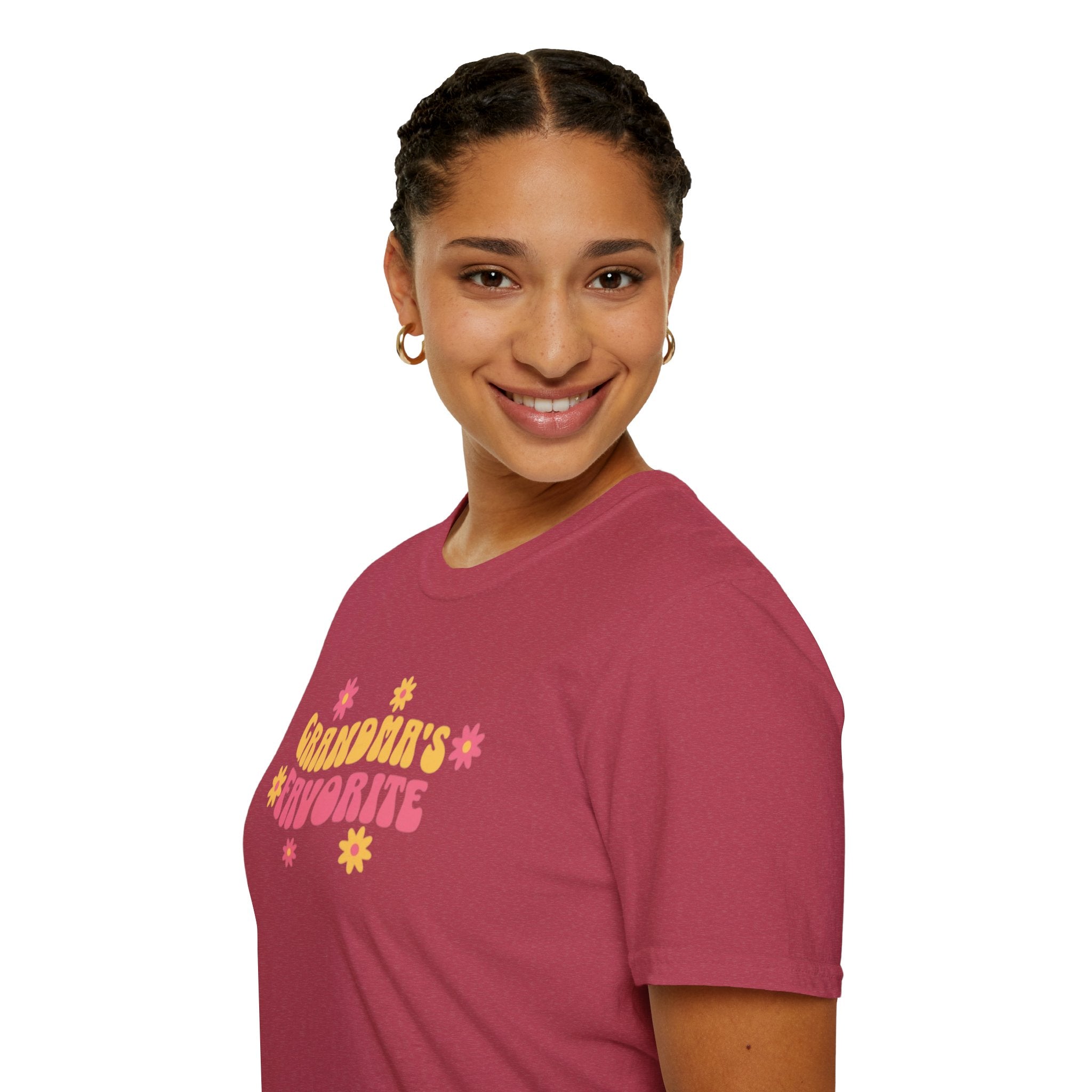 Grandma's Favorite Unisex Softstyle T-Shirt - EqualiTees.Me