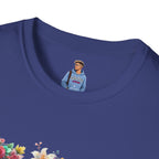 FDT Bold Floral Typography T-Shirt
