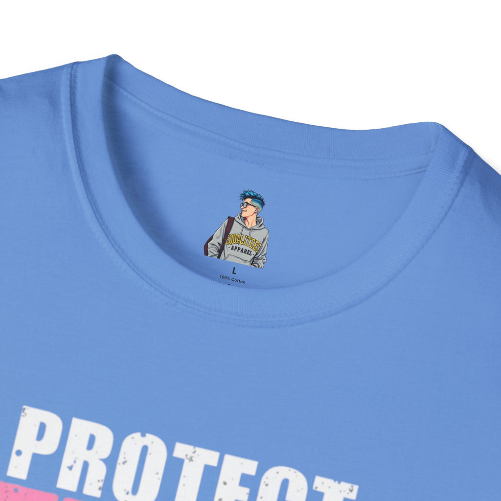 Unisex Softstyle T-Shirt - PROTECT TRANS KIDS