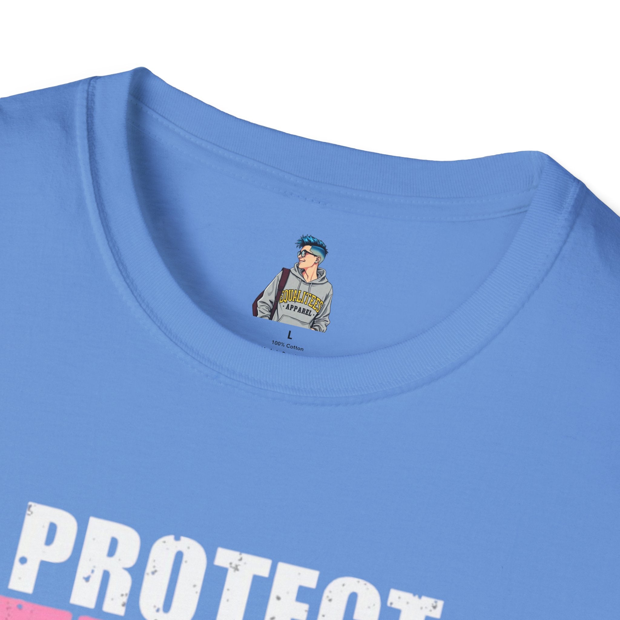 Unisex Softstyle T-Shirt - PROTECT TRANS KIDS