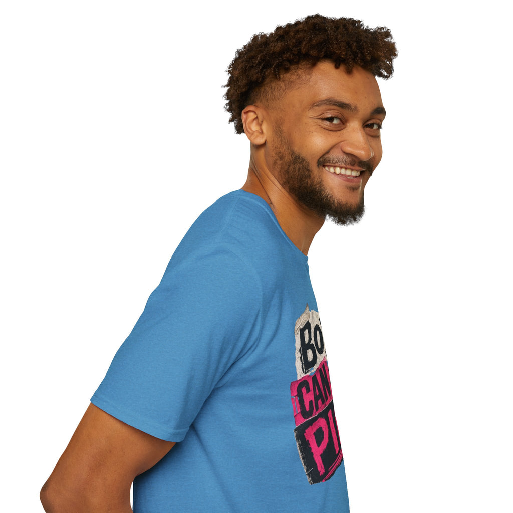 Boys Can Wear Pink T-Shirt — Bold Retro Feminist Graphic Tee