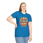 I Am Fucking Delightful T-Shirt - Bold Rainbow Self-Love Graphic Tee