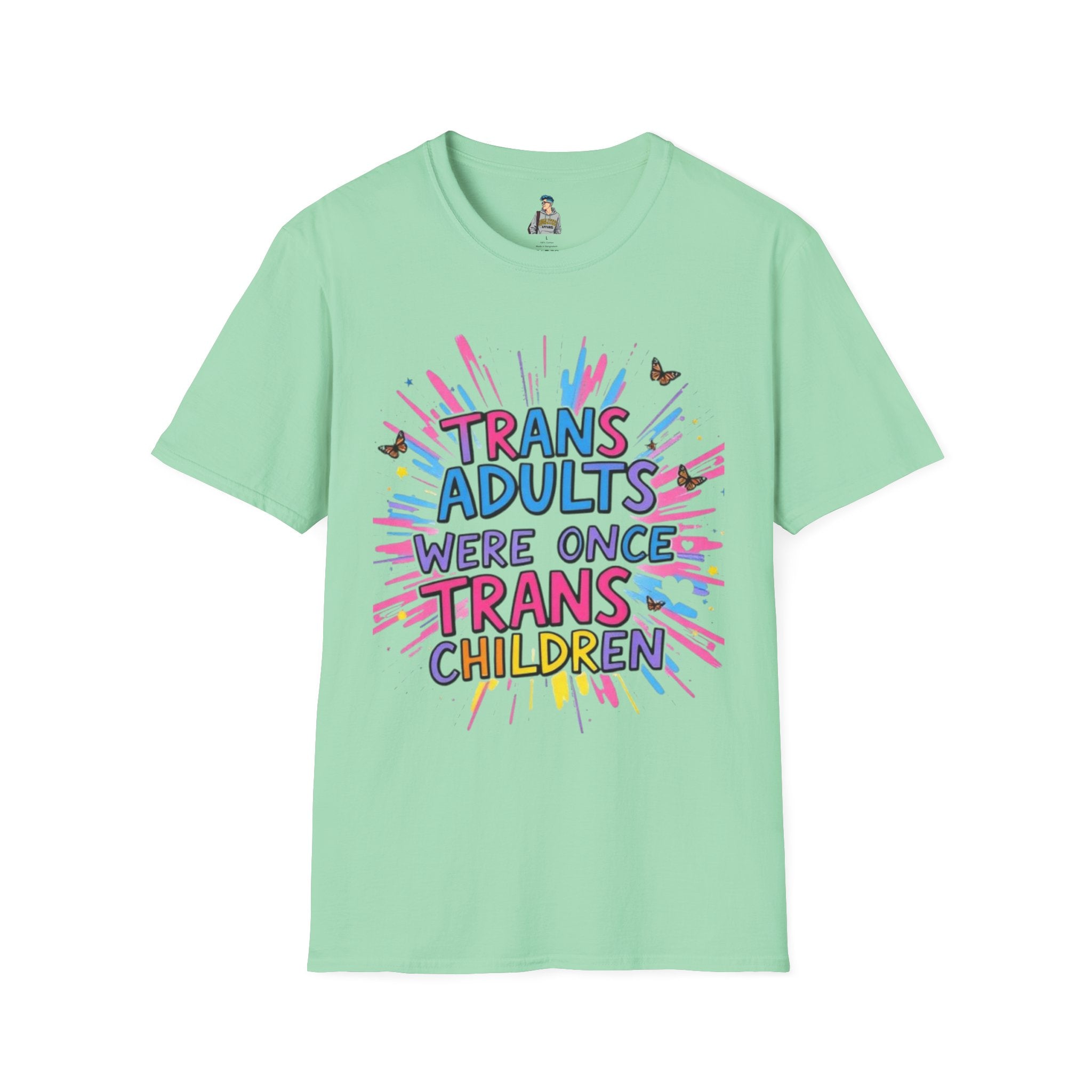 Trans Awareness Unisex T-Shirt, LGBTQ+ Pride Shirt, Gift for Allies, Feminist Apparel, Support Trans Rights