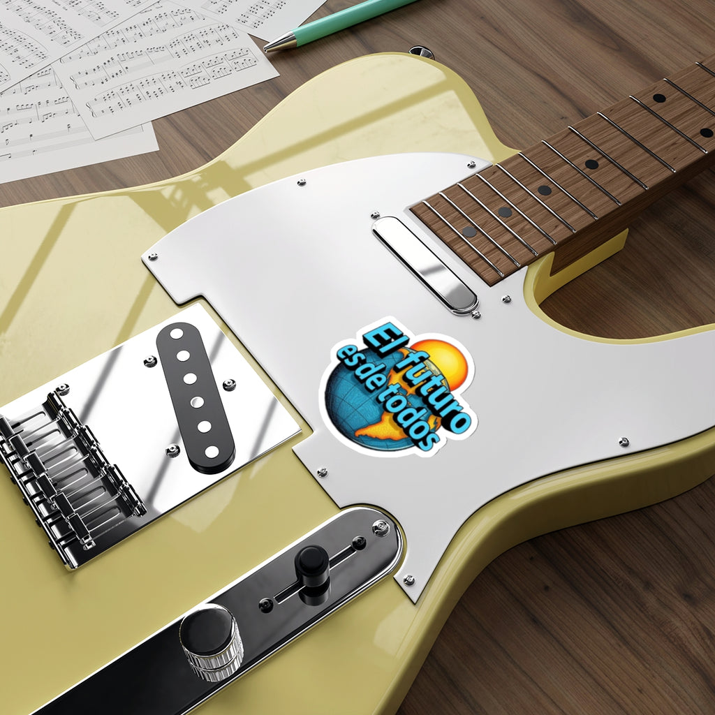 Die-Cut Stickers -  El Futuro Es De Todos - The Future Belongs to All of Us