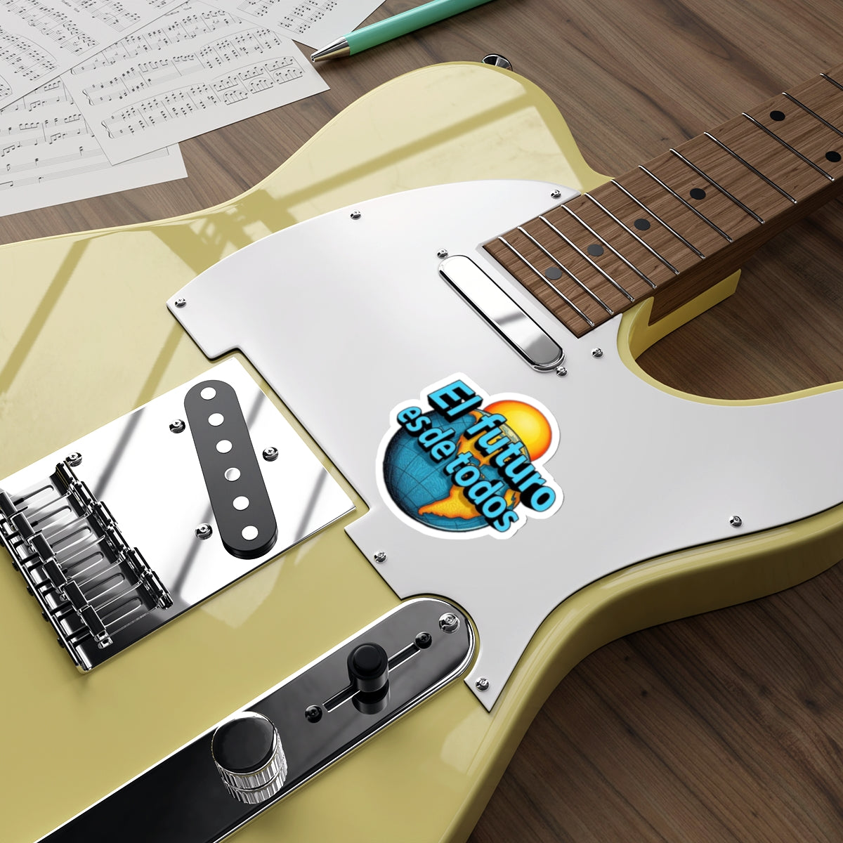 Die-Cut Stickers -  El Futuro Es De Todos - The Future Belongs to All of Us