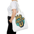 Unity Begins With U Design Tote Bag