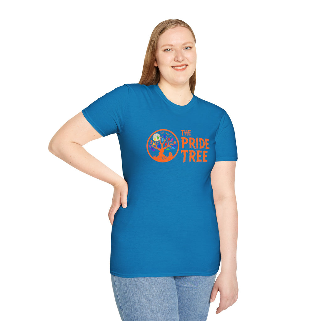 Orange Halloween Logo Pride Tree T-Shirt