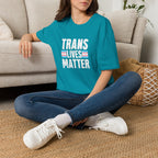 Trans Lives Matter Unisex Softstyle T-Shirt - Support LGBTQ+ Rights