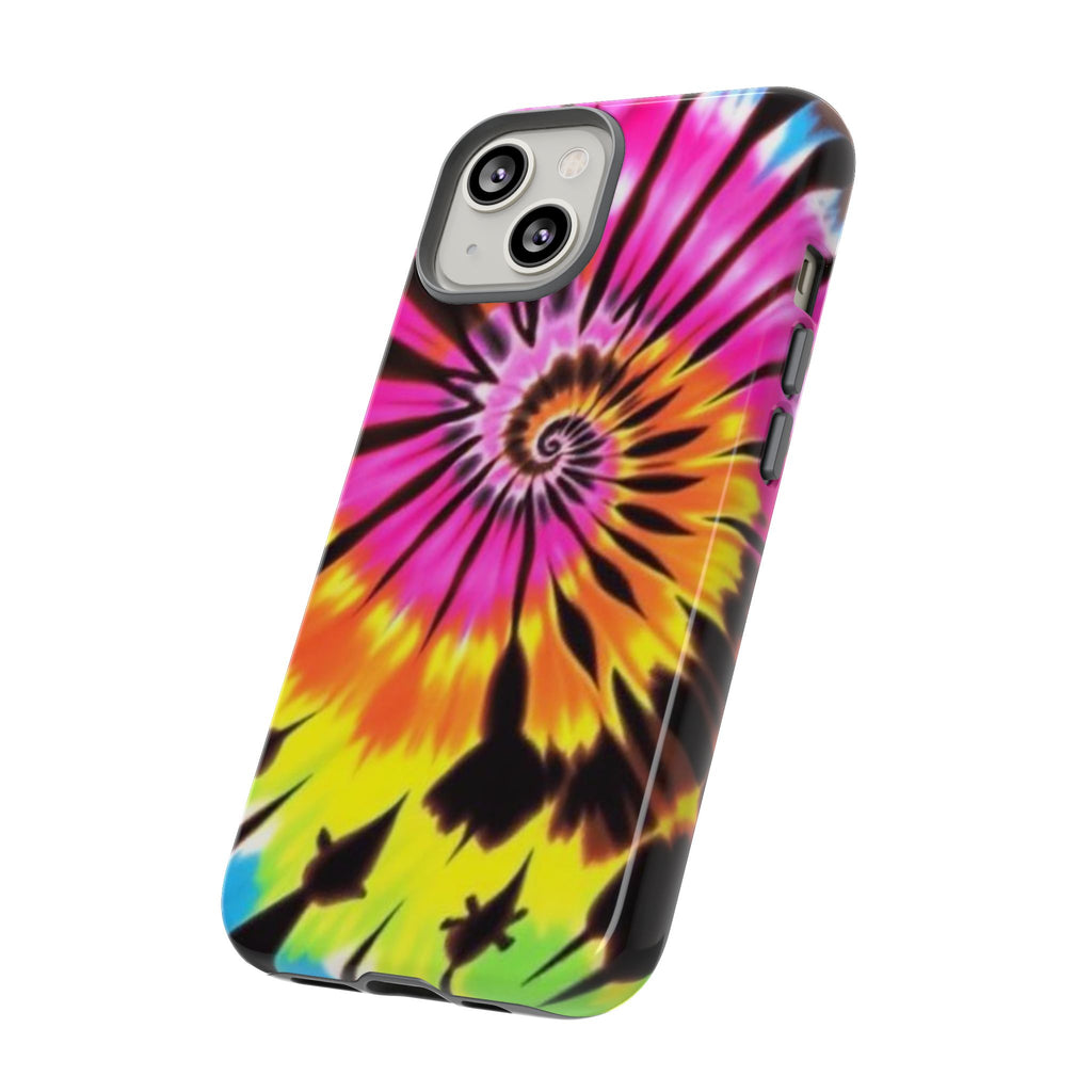 Tie-Dye Spiral Phone Case for iPhone