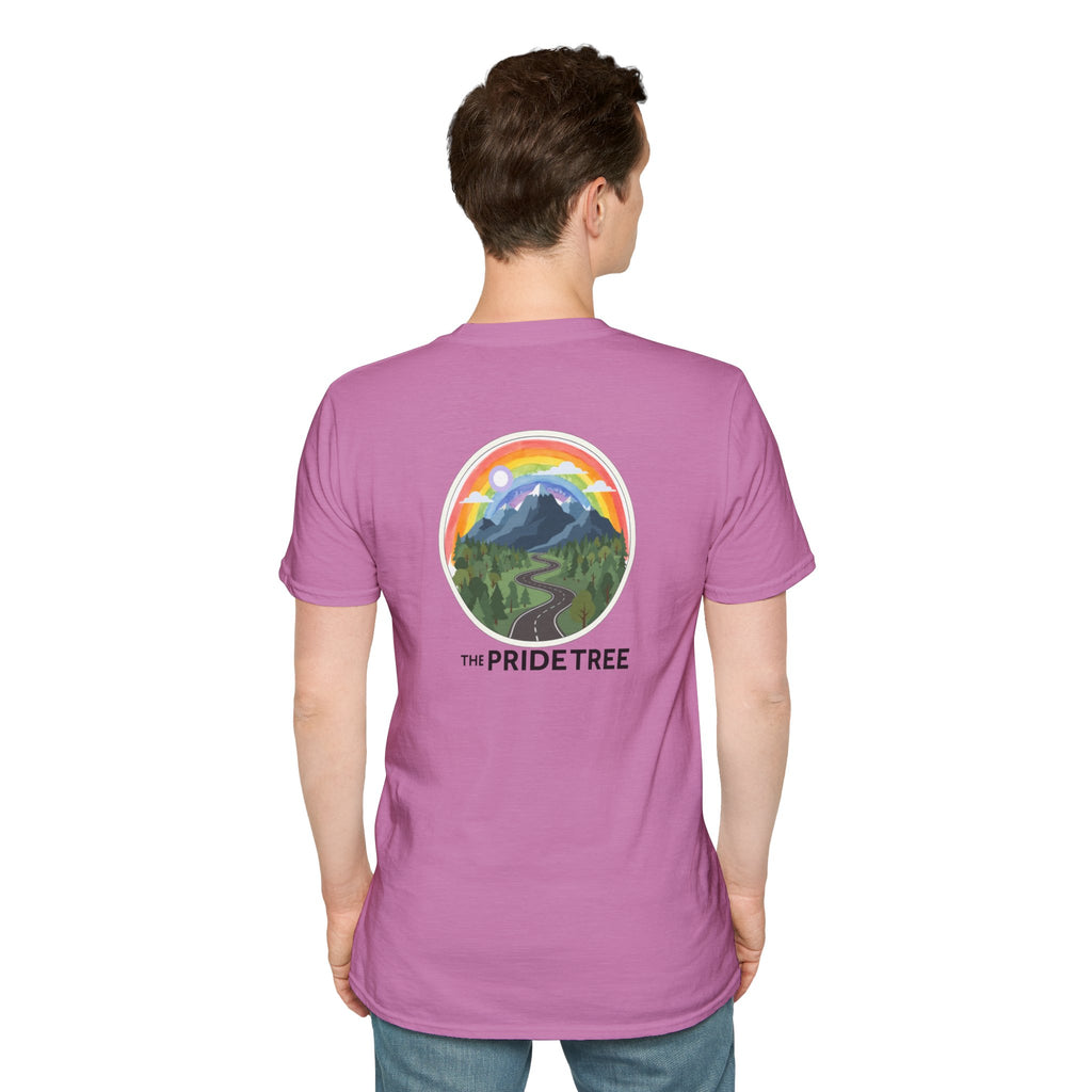 Pride Tree Las Vegas Mountain Graphic T-Shirt