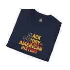 Unisex T-Shirt - 'Black History is American History' Graphic Tee