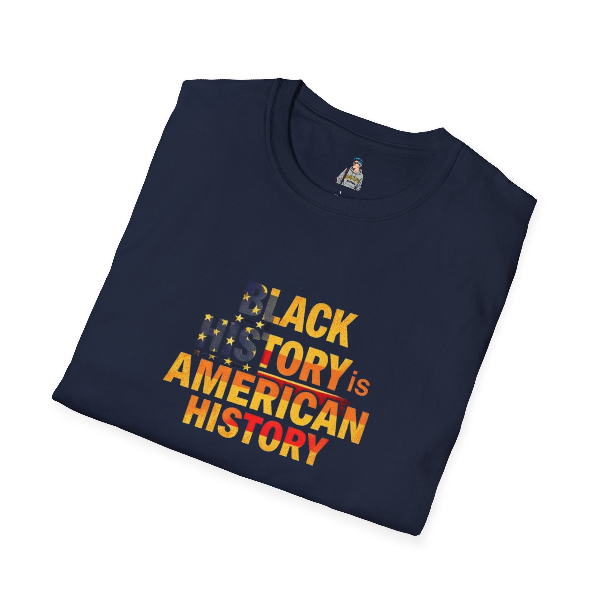 Unisex T-Shirt - 'Black History is American History' Graphic Tee