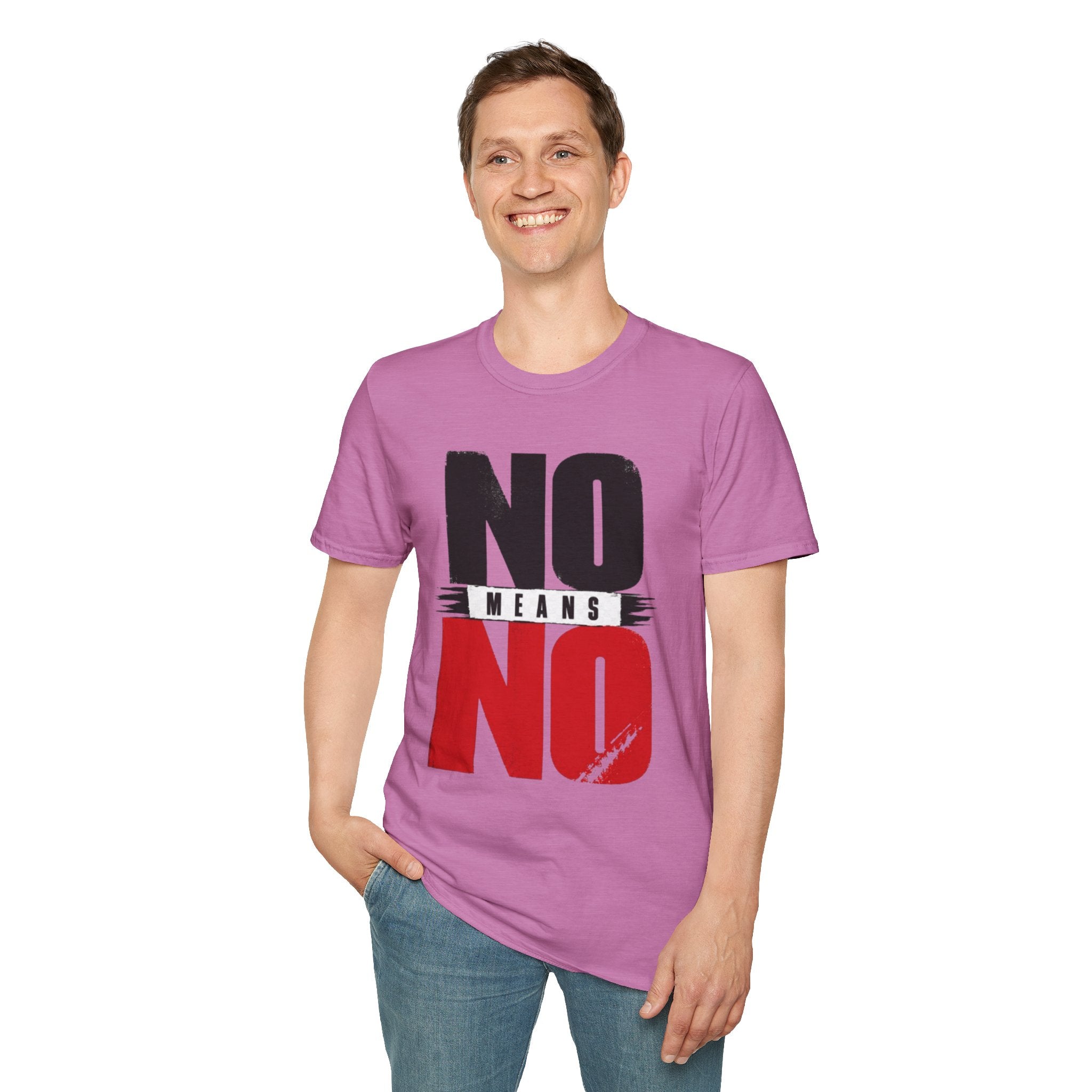 NO Means NO T-Shirt — Consent Awareness Graphic Tee