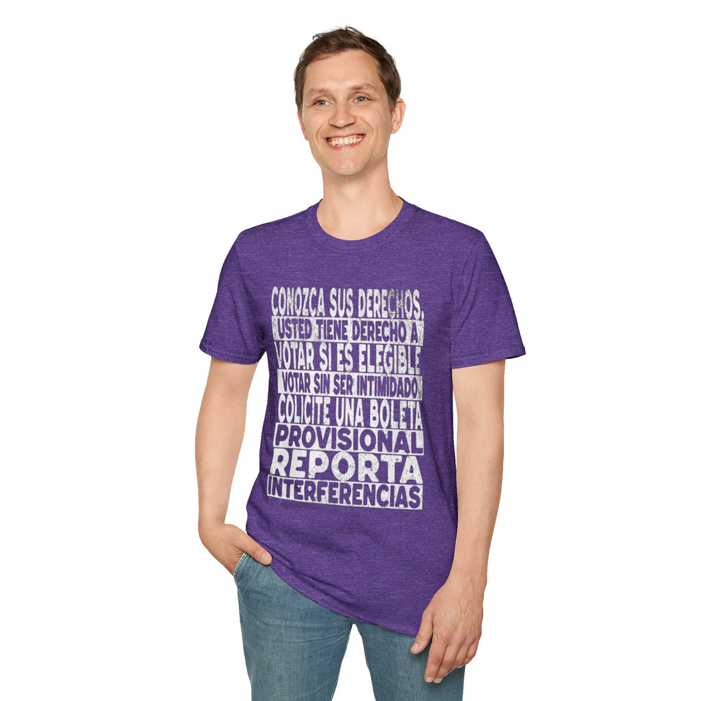 Know Your Voting Rights Spanish T-Shirt