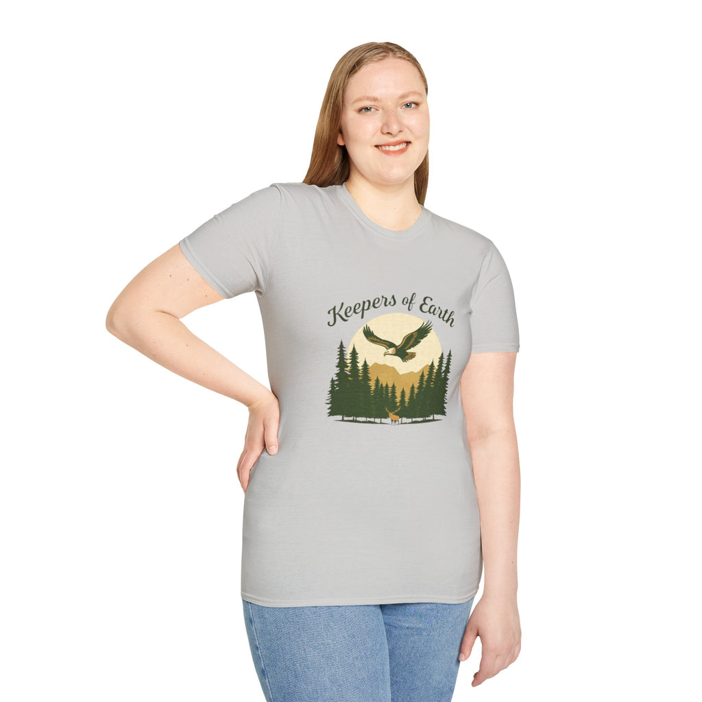 Keepers of the Earth Eagle and Elk T-shirt