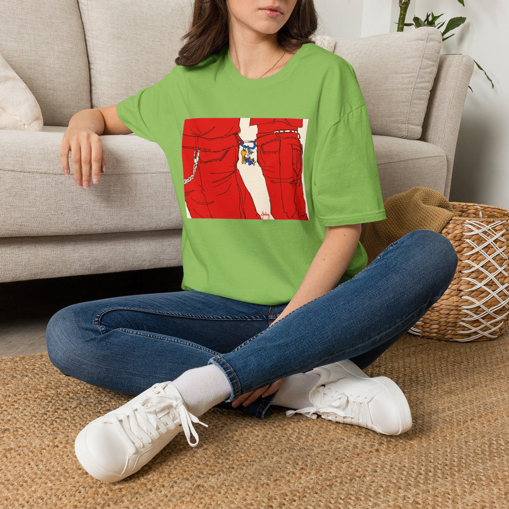 Red Jeans by Audrey Pride Tree Las Vegas T-Shirt