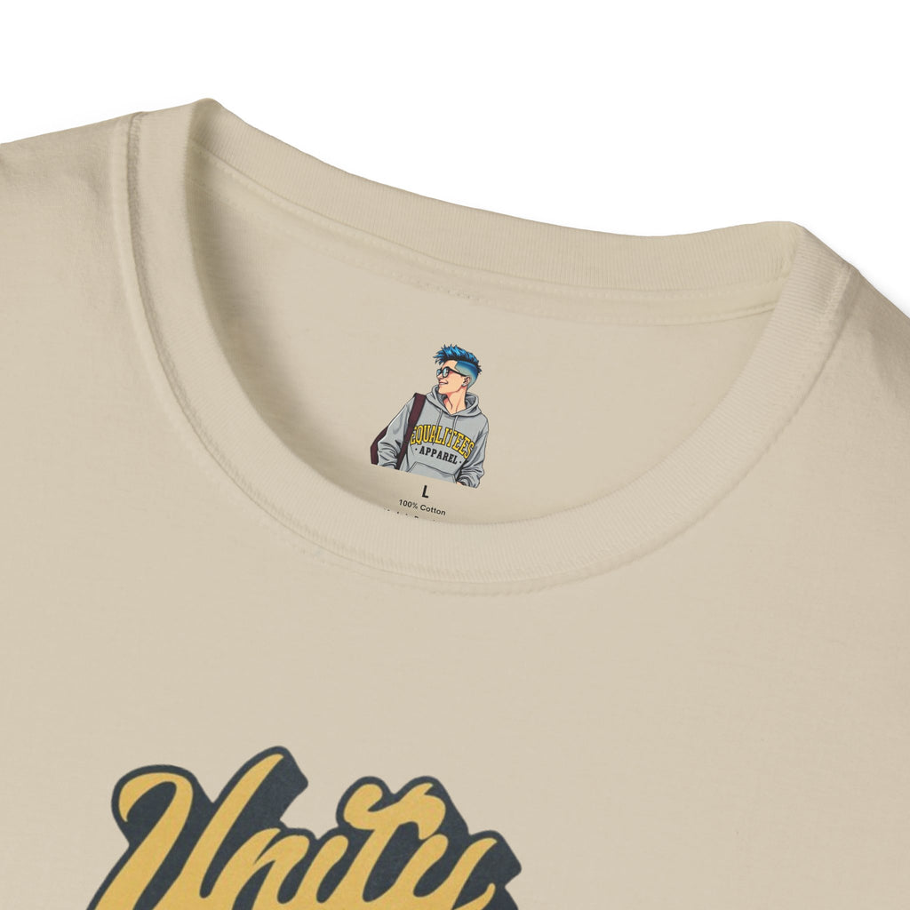 Unity Begins With U Unisex Softstyle T-Shirt