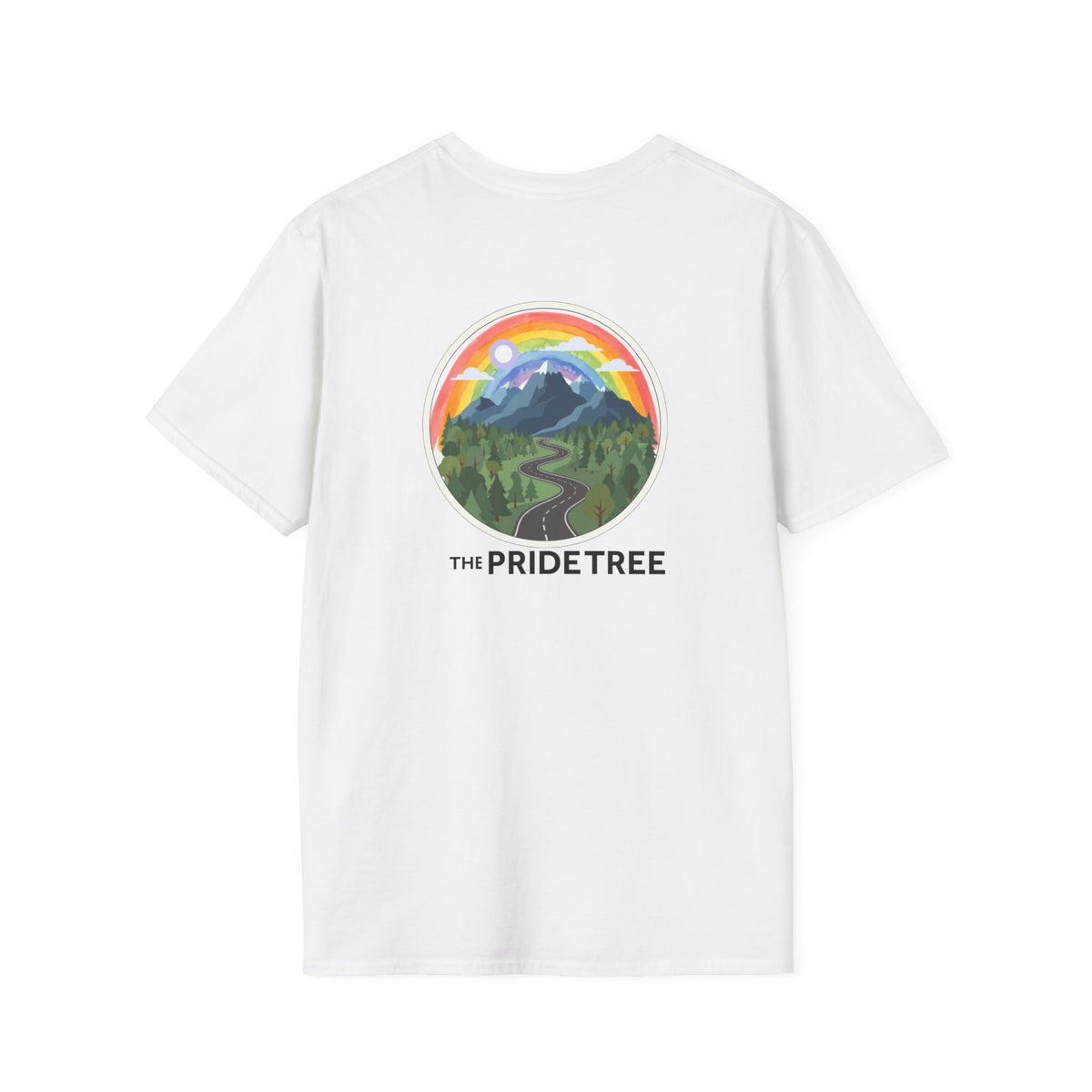 Pride Tree Las Vegas Mountain Graphic T-Shirt