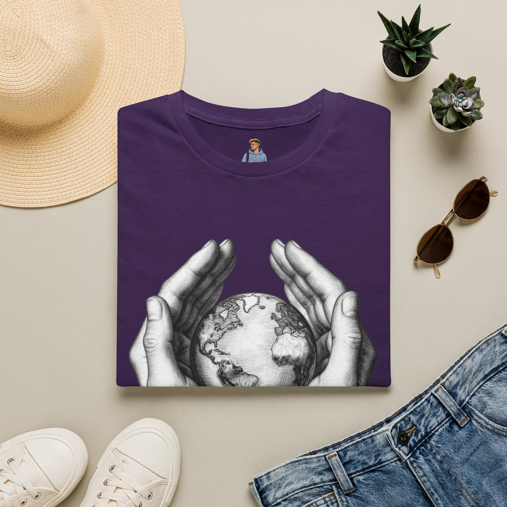 Earth in Your Hands T-Shirt — Protect the Planet Graphic Tee