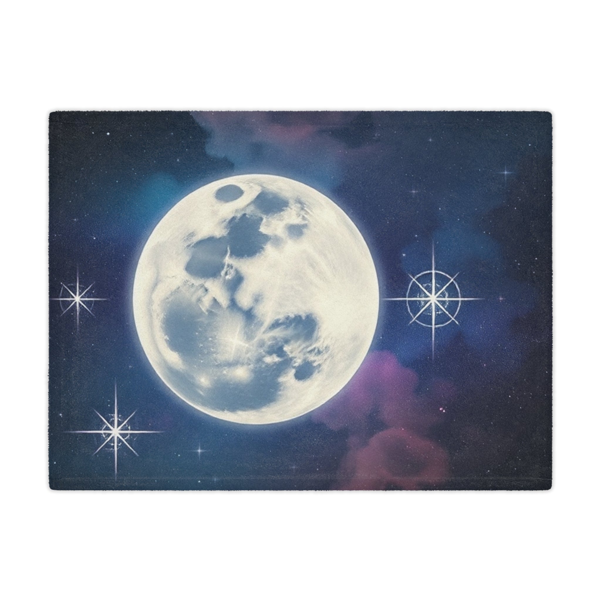Full Moon Microfiber Blanket