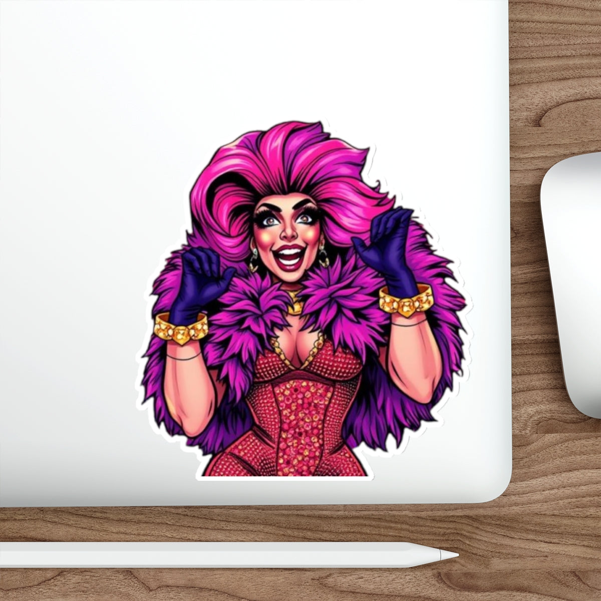 Die-Cut Stickers - Drag Queen