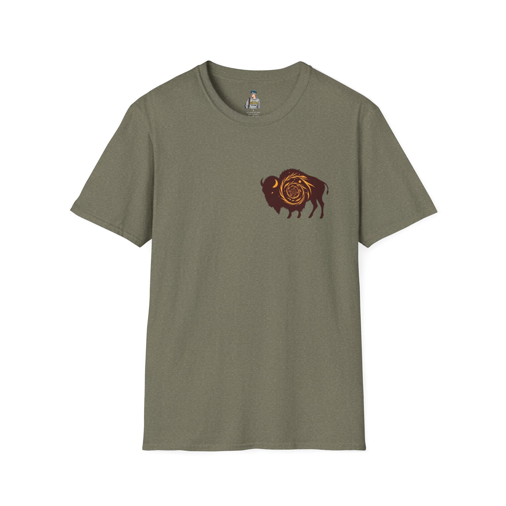 Buffalo Spiral Design T-Shirt