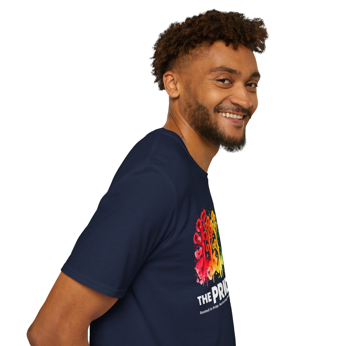 Pride Tree Las Vegas White Text T-shirt