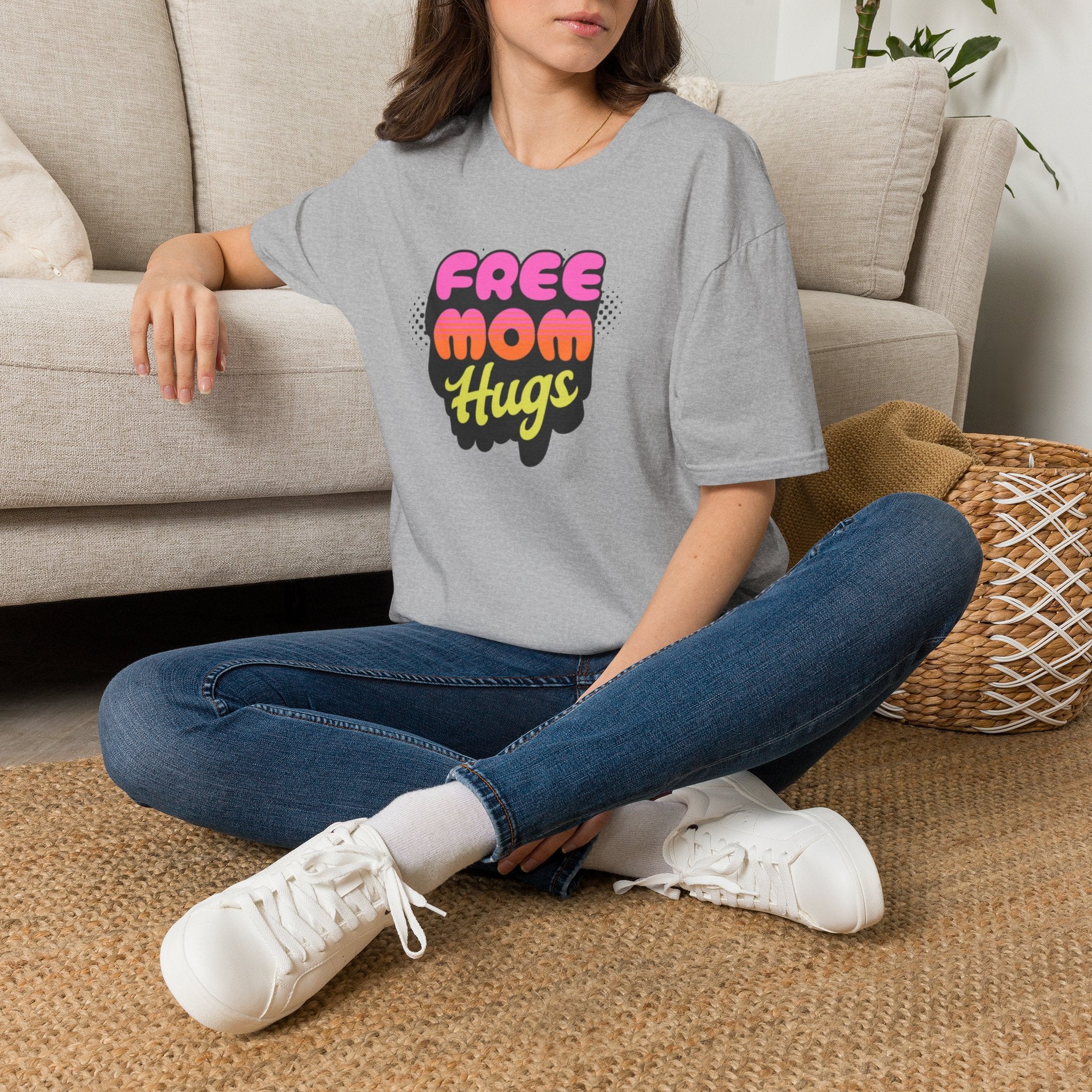 Free Mom Hugs Unisex Softstyle T-Shirt