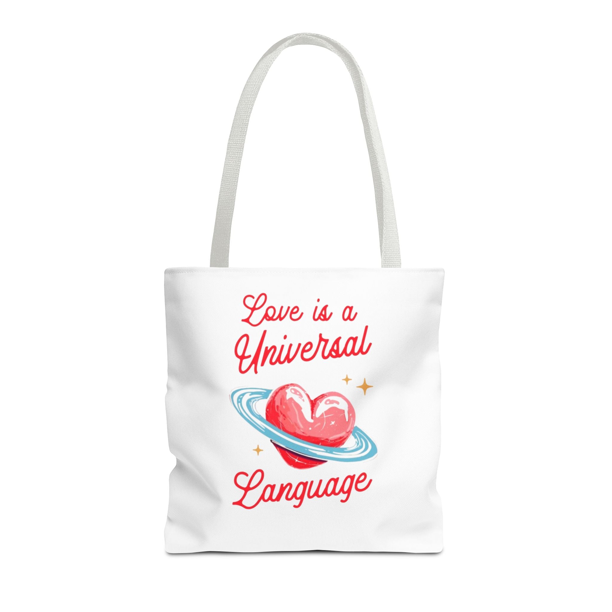 Love is a Universal Language Design - Tote Bag