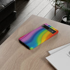 Rainbow Swirl Tough Case for Android
