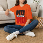 NO Means NO T-Shirt — Consent Awareness Graphic Tee