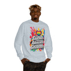 Educate, Advocate, Celebrate Unisex Crew Neck Sweatshirt - Empowerment Apparel
