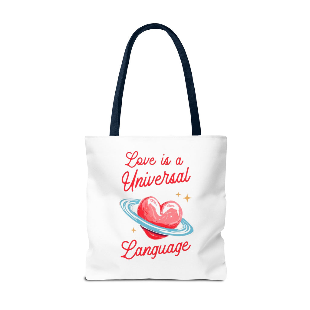 Love is a Universal Language Design - Tote Bag