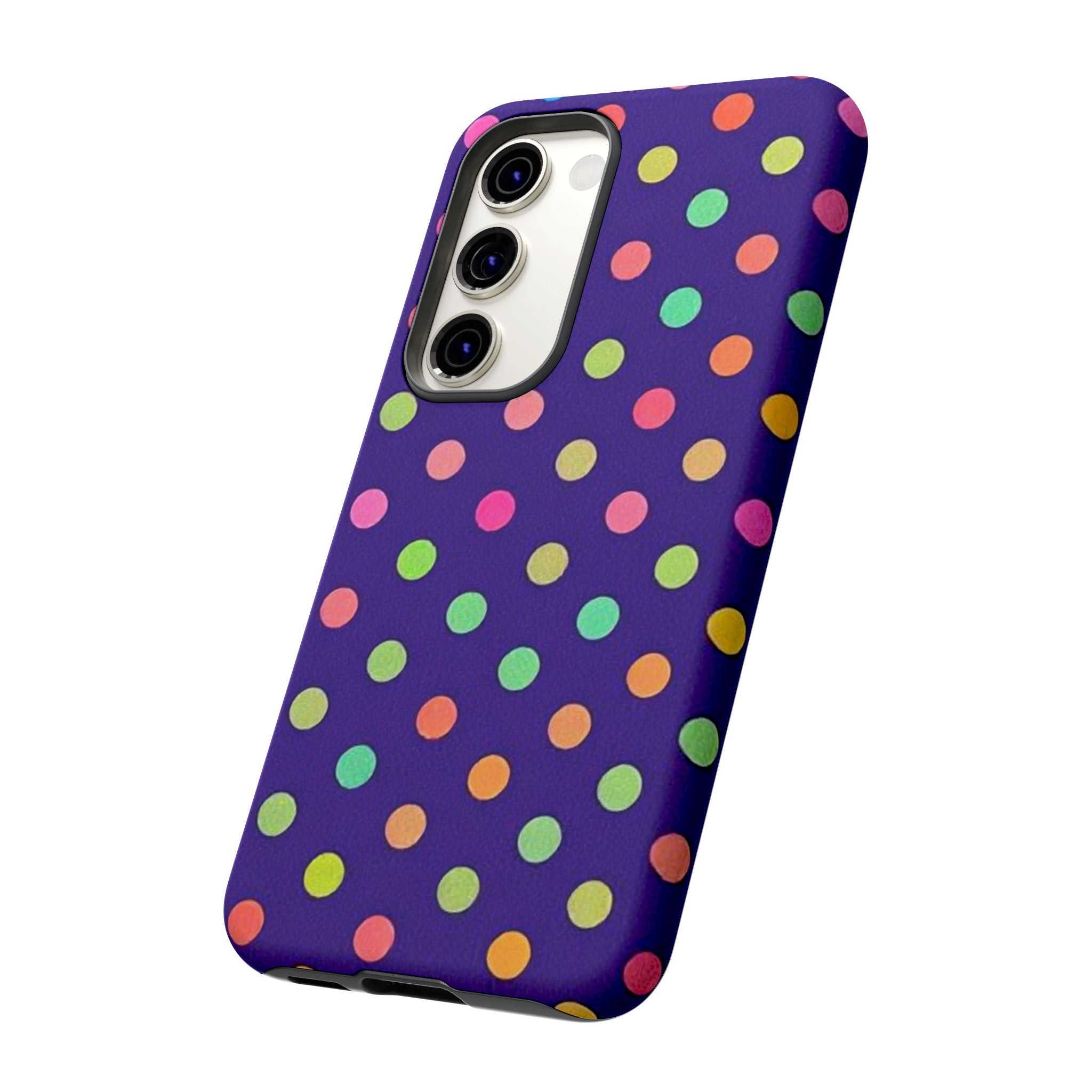 Colorful Polka-Dot Tough Case for Android