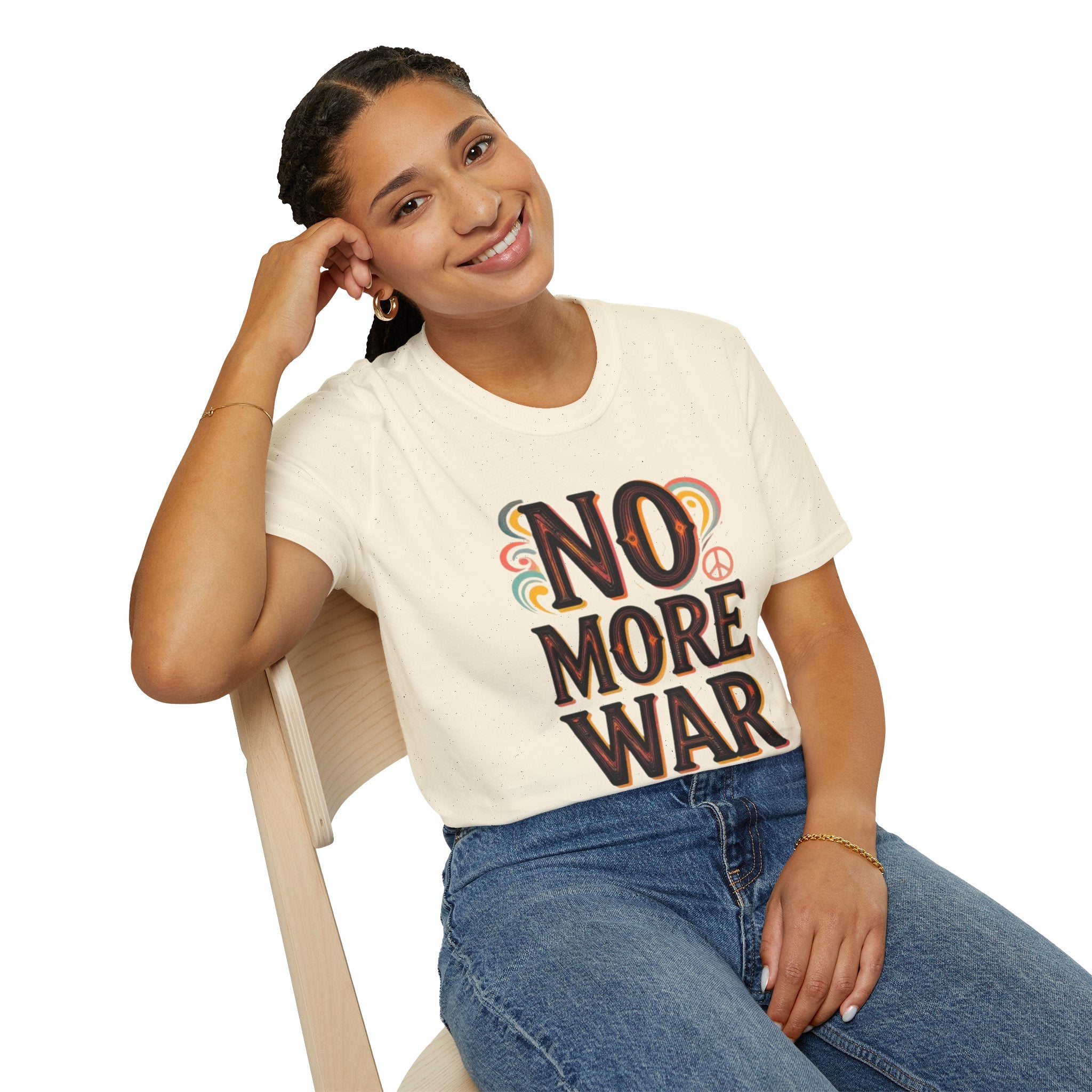 No More War Peace T-Shirt — Retro Anti-War Graphic Tee
