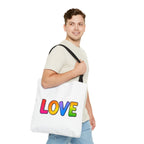 Rainbow Love Tote Bag