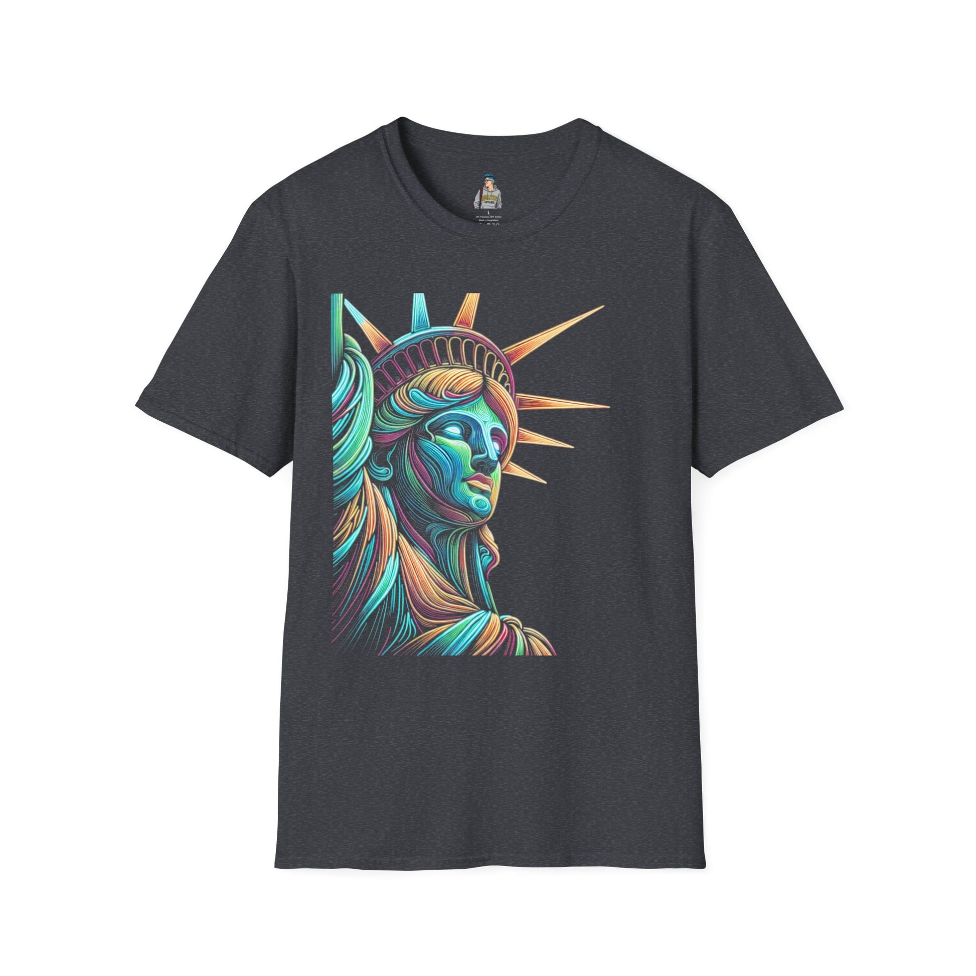 Lady Liberty - Softstyle Unisex T-Shirt