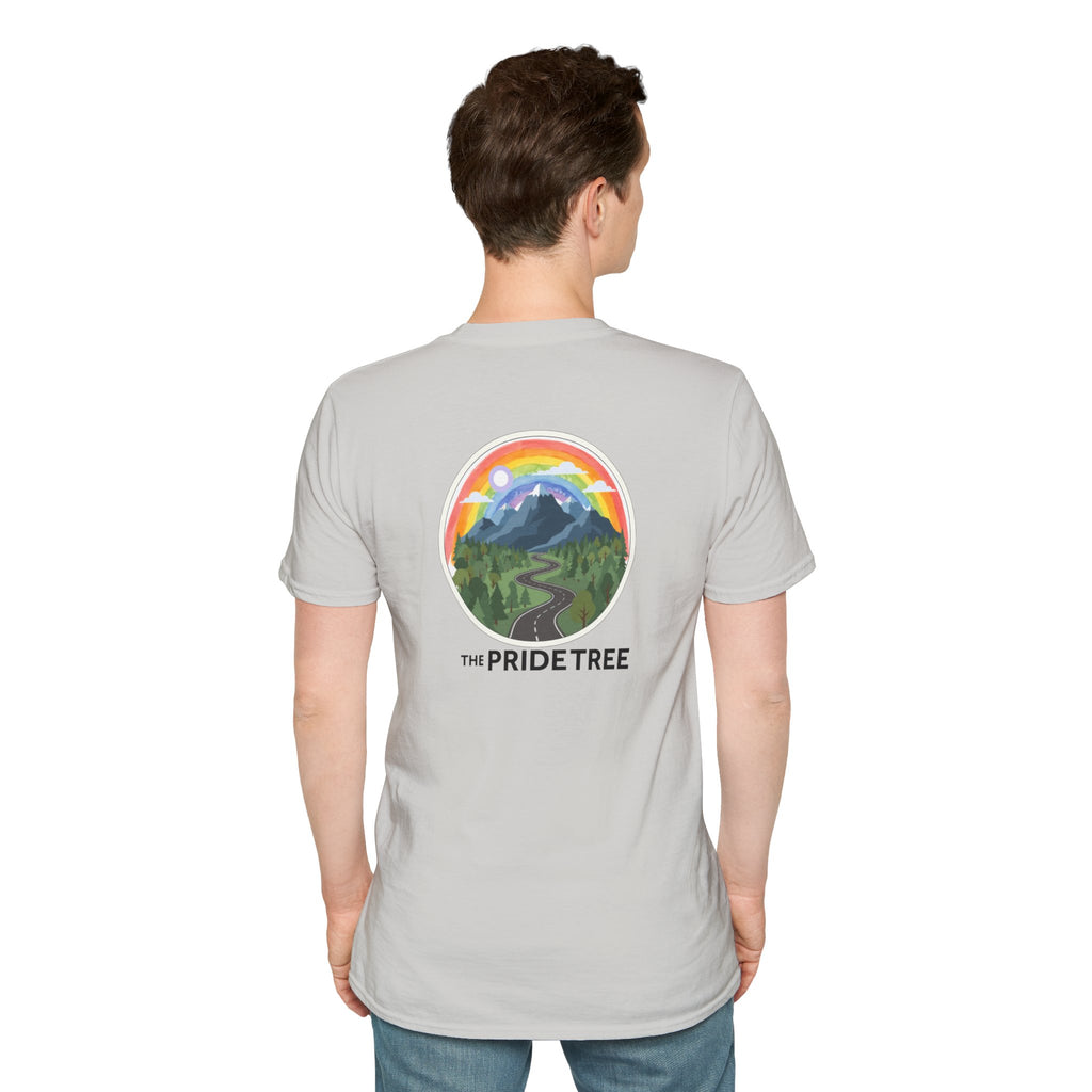 Pride Tree Las Vegas Mountain Graphic T-Shirt