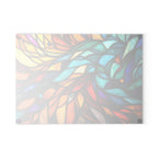 Vibrant Stained Glass Cutting Board - Artistic Kitchen Decor