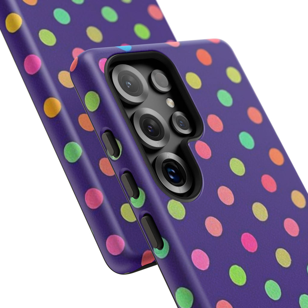 Colorful Polka-Dot Tough Case for Android