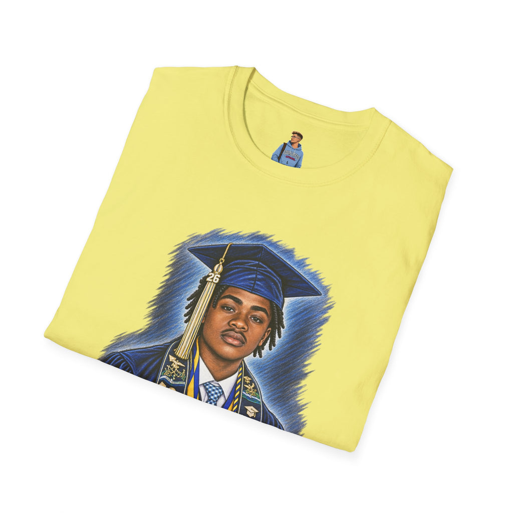 Portrait Front and Back - In Memory of Pierre Damas Bel T-Shirt