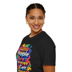 Queer Pride T-Shirt — "Some People Are Queer. Get Over It." Rainbow Graphic