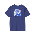 Unisex Softstyle T-Shirt: Nothing Makes You an Expert on Skin You Don't Live In - Let Trans People Live Design