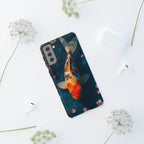 Peaceful Koi Cherry Blossom Tough Cases For Android & iPhone