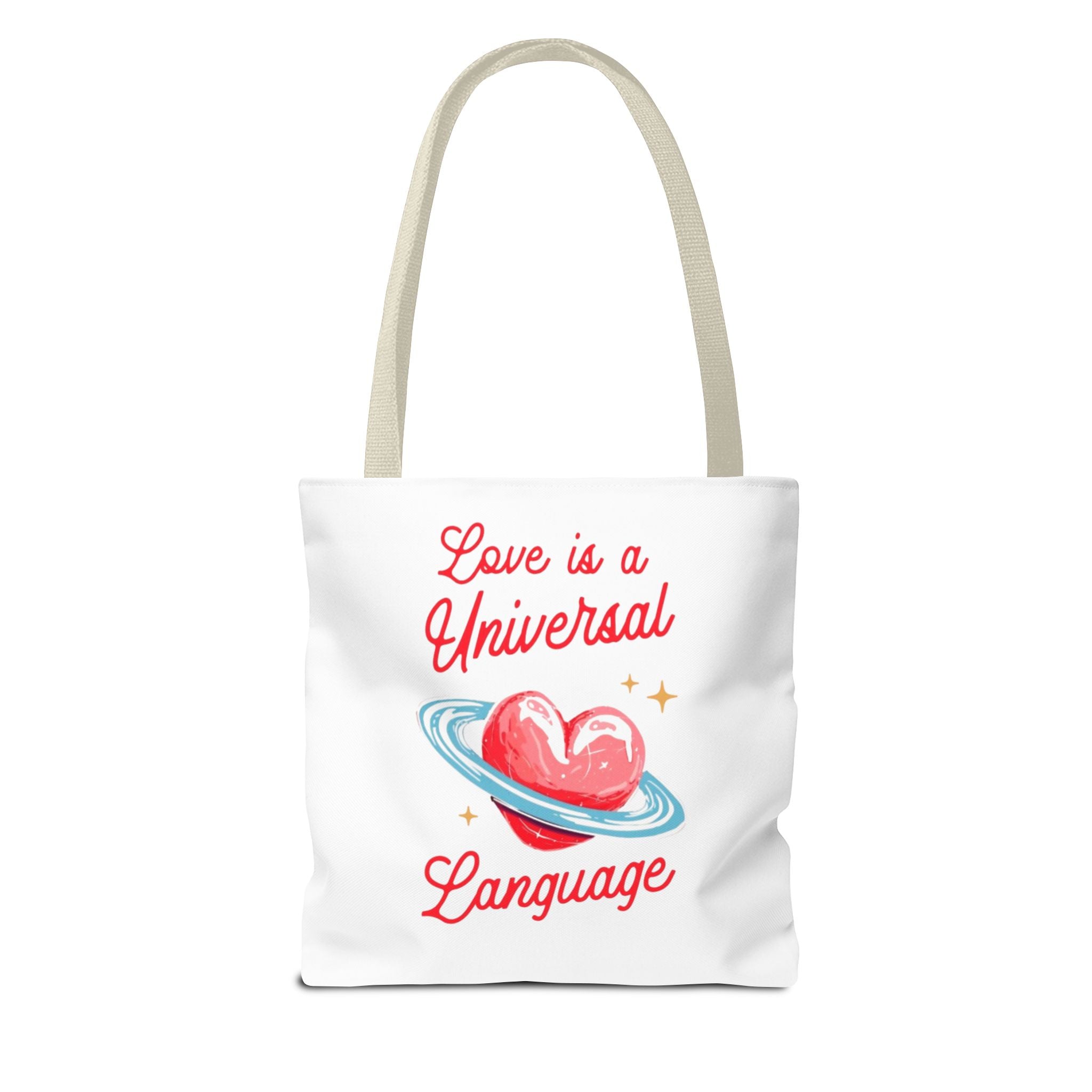 Love is a Universal Language Design - Tote Bag