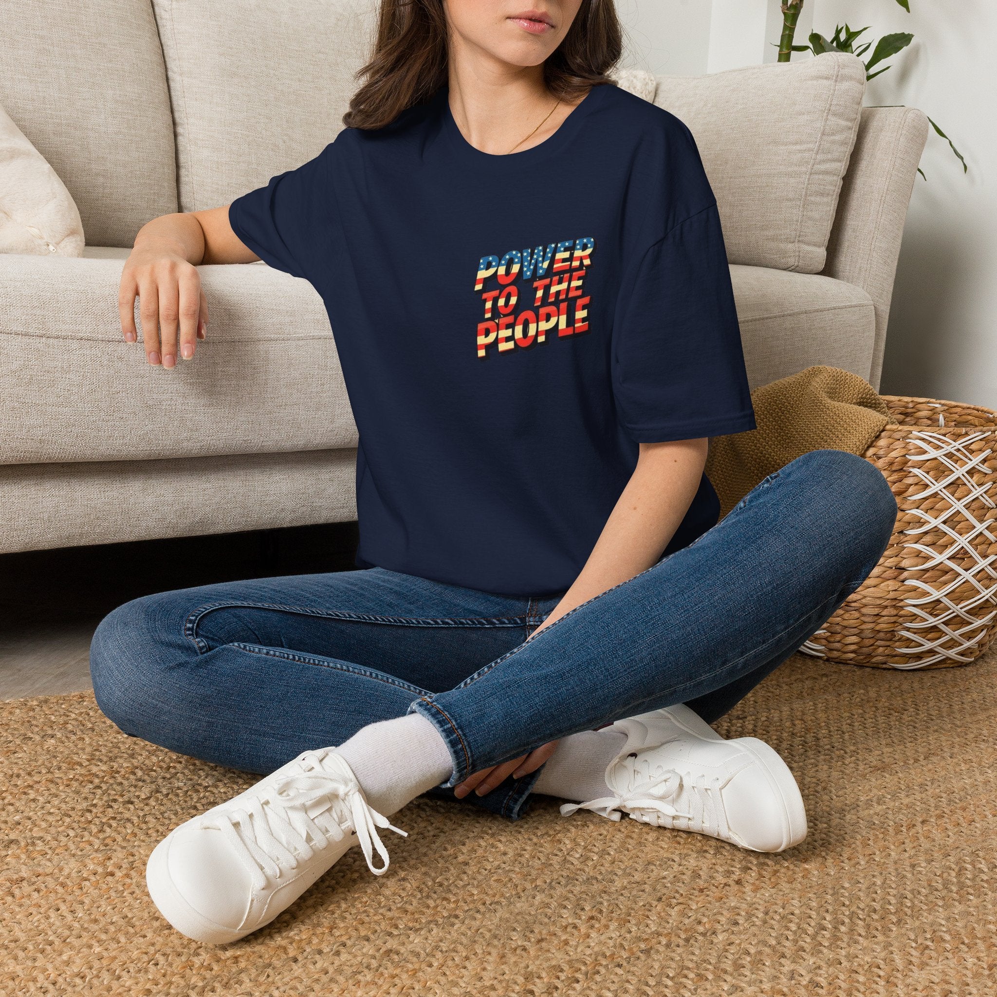 Power to the People Unisex Softstyle T-Shirt Classic Protest Tee